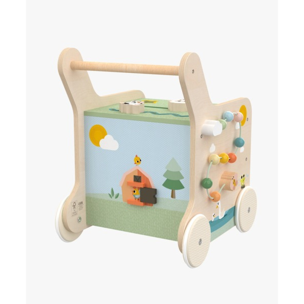 Tiny Love Farmers Funday - развивающий игровой деревянный центр, коллекция Farmers Funday, от 12 месяцев • Разноцветный (1509306768)