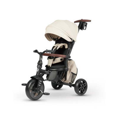 Qplay Comfo Max T70 - дитячий триколісний складаний велосипед 7в1 • Beige