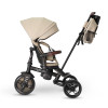 Qplay Comfo Max T70 - детский трехколесный складной велосипед 7в1 • Beige