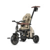 Qplay Comfo Max T70 - детский трехколесный складной велосипед 7в1 • Beige