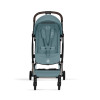 Cybex Orfeo - легкая прогулочная коляска для путешествий, складывается до размера ручной клади • Stormy Blue