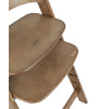 Carrello Focus CRL-16801 - дерев’яний стільчик-трансформер для годування, шезлонг для новонародженого, витримує навантаження до 130 кг • Croissant Beige
