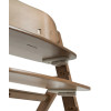 Carrello Focus CRL-16801 - дерев’яний стільчик-трансформер для годування, шезлонг для новонародженого, витримує навантаження до 130 кг • Moka Brown