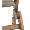 Carrello Focus CRL-16801 - деревянный стульчик-трансформер для кормления, шезлонг для новорожденного, выдерживает нагрузку до 130 кг • Whisper Grey