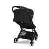 Cybex Orfeo - легка прогулянкова коляска, візок для подорожей, складається до розміру ручної поклажі • Magic Black