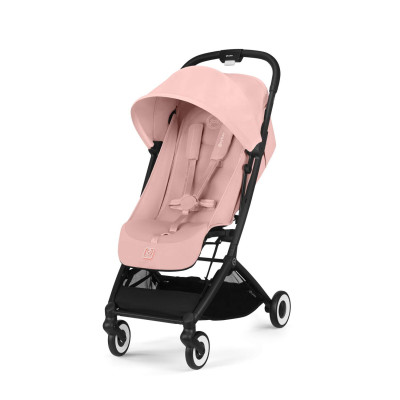 Cybex Orfeo - легкая прогулочная коляска для путешествий, складывается до размера ручной клади • Candy Pink