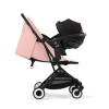 Cybex Orfeo - легкая прогулочная коляска для путешествий, складывается до размера ручной клади • Candy Pink