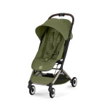 Cybex Orfeo - легкая прогулочная коляска для путешествий, складывается до размера ручной клади • Moss Green