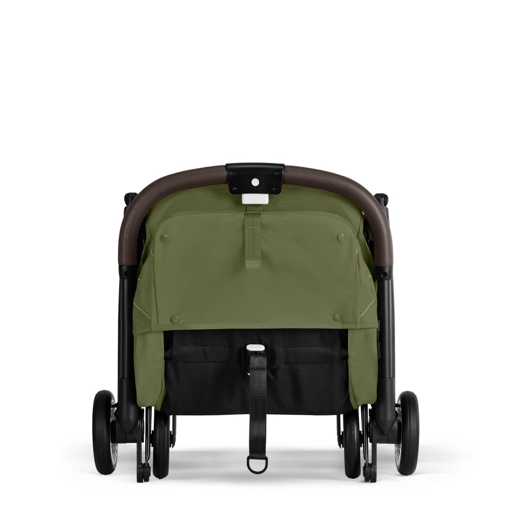 Cybex Orfeo - легка прогулянкова коляска, візок для подорожей, складається до розміру ручної поклажі • Moss Green