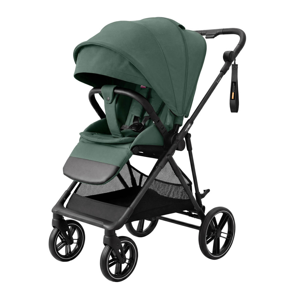 Carrello Extra CRL-5532 - легкая прогулочная коляска с реверсивным блоком • Malachite Green