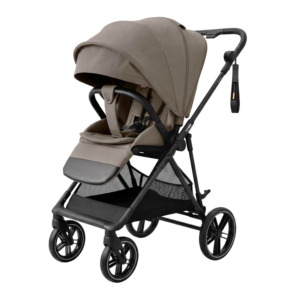 Carrello Extra CRL-5532 - легка прогулянкова коляска, візок з реверсивним блоком • Spring Beige