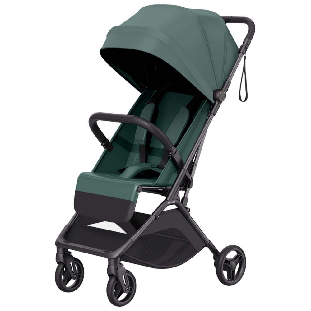 Carrello Solo CRL-5531 - легка прогулянкова коляска, компактний візок • Malachite Green