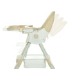 Bambi M 6302 - стільчик для годування, складний, екошкіра • Beige