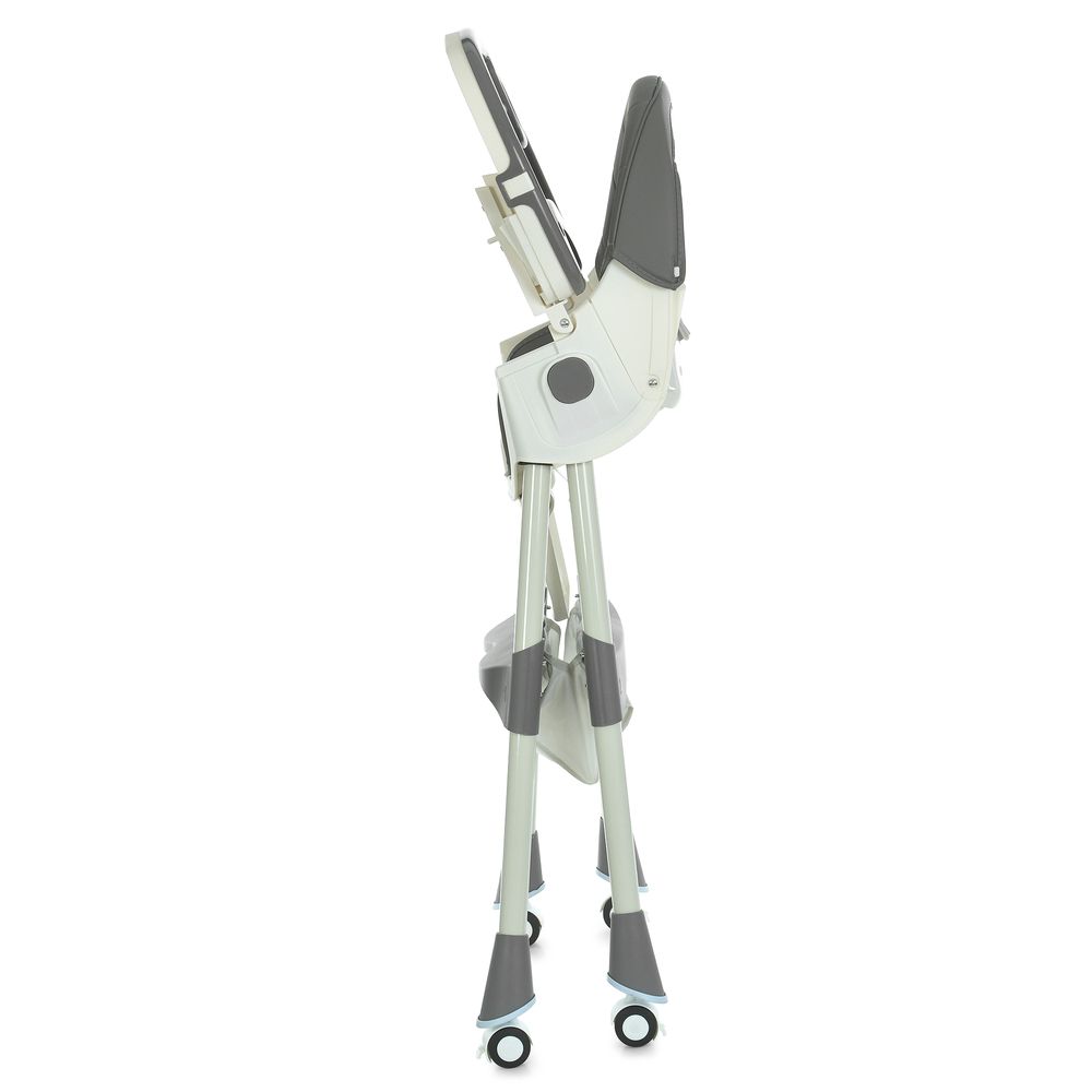 Bambi M 6302 - стільчик для годування, складний, екошкіра • Gray Bambi M 6302 - стільчик для годування, складний, екошкіра • Gray