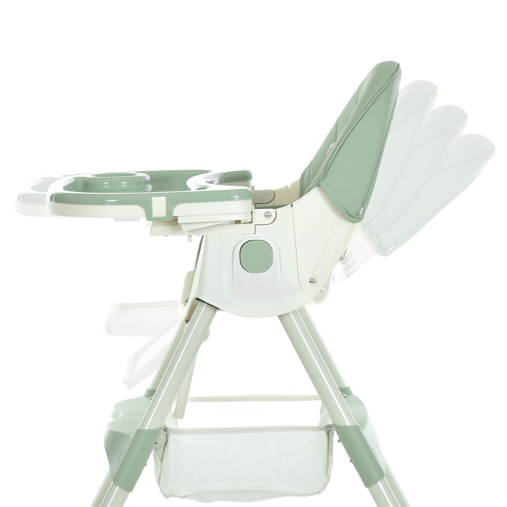 Bambi M 6302 - стульчик для кормления, складной, экокожа • Olive Bambi M 6302 - стульчик для кормления, складной, экокожа • Olive