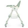 Bambi M 6302 - стульчик для кормления, складной, экокожа • Olive
