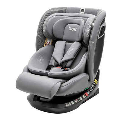Bair Oreo 360 i-Size - дитяче автокрісло (0 - 12 років / 40 - 150 см) з функцією повороту 360, кріплення ISOFIX та Top Tether • Graphite Midnight (BO-02)