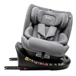 Bair Oreo 360 i–Size - дитяче автокрісло (0 – 12 років /40 - 150 см /0 – 36 кг) з функцією повороту 360, кріплення ISOFIX та Top Tether (якірний ремінь) • Graphite Midnight (BO-02)