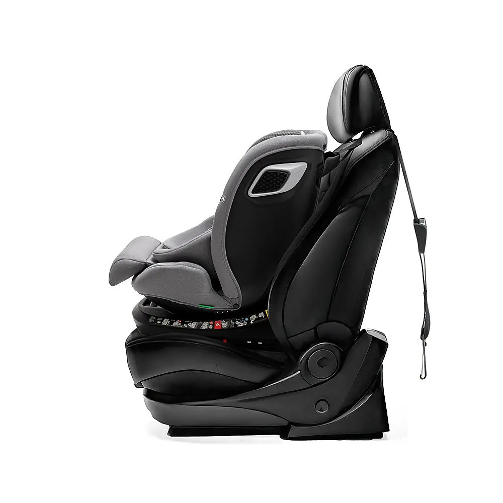 Bair Oreo 360 i–Size - дитяче автокрісло (0 – 12 років /40 - 150 см /0 – 36 кг) з функцією повороту 360, кріплення ISOFIX та Top Tether (якірний ремінь) • Graphite Midnight (BO-02)