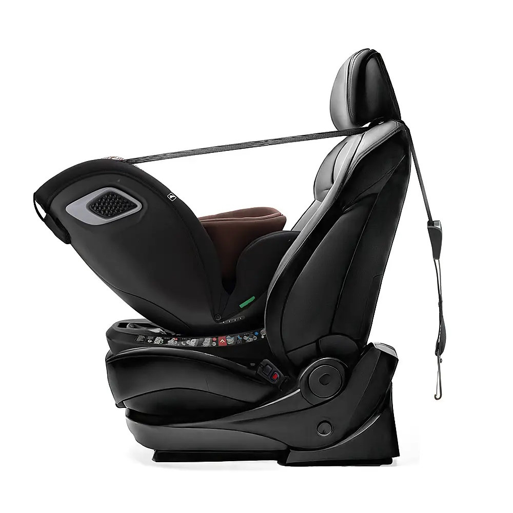Bair Oreo 360 i–Size - дитяче автокрісло (0 – 12 років /40 - 150 см /0 – 36 кг) з функцією повороту 360, кріплення ISOFIX та Top Tether (якірний ремінь) • Choco-Black (BO-06) Bair Oreo 360 i–Size - дитяче автокрісло (0 – 12 років /40 - 150 см /0 – 36 кг) з функцією повороту 360, кріплення ISOFIX та Top Tether (якірний ремінь) • Choco-Black (BO-06)