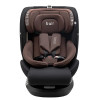 Bair Oreo 360 i–Size - дитяче автокрісло (0 – 12 років /40 - 150 см /0 – 36 кг) з функцією повороту 360, кріплення ISOFIX та Top Tether (якірний ремінь) • Choco-Black (BO-06)