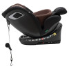 Bair Oreo 360 i–Size - дитяче автокрісло (0 – 12 років /40 - 150 см /0 – 36 кг) з функцією повороту 360, кріплення ISOFIX та Top Tether (якірний ремінь) • Choco-Black (BO-06)