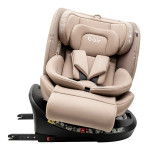 Bair Oreo 360 i–Size - дитяче автокрісло (0 – 12 років /40 - 150 см /0 – 36 кг) з функцією повороту 360, кріплення ISOFIX та Top Tether (якірний ремінь) • Beige (BO-03)
