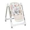 Bambi M 5897 - стільчик для годування 2в1 з механичним заколисуванням • Beige
