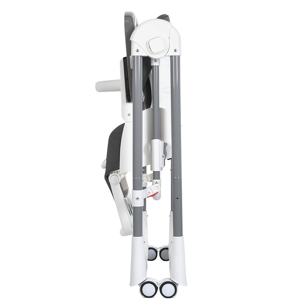 Bambi M 5897 - стільчик для годування 2в1 з механичним заколисуванням • Gray Bambi M 5897 - стільчик для годування 2в1 з механичним заколисуванням • Gray