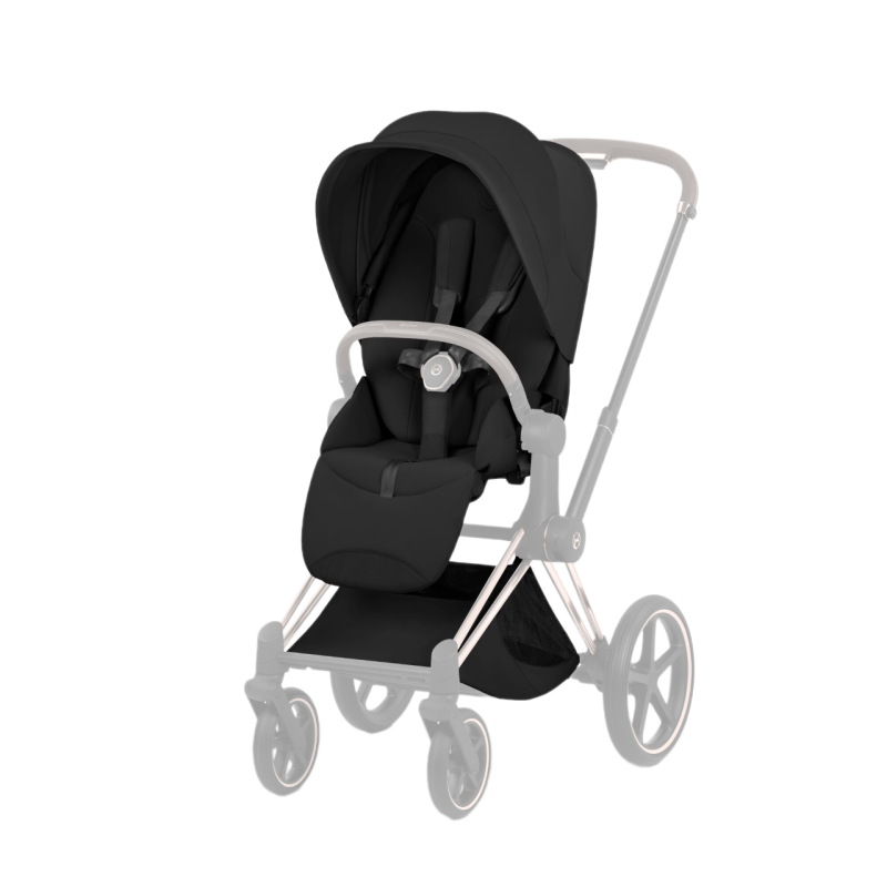 Cybex Priam 2026 Style Collection - текстиль для прогулочного блока Priam Style • Sepia Black