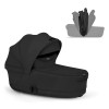 Cybex Priam 5.0 - детская премиум-коляска 2в1, люлька складывается вместе с шасси • Sepia Black/Chrome