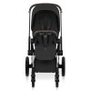 Cybex Priam 5.0 - детская премиум-коляска 2в1, люлька складывается вместе с шасси • Sepia Black/Chrome