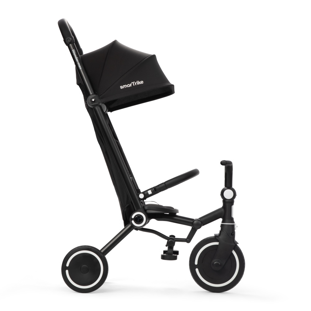 smarTrike Wonder Max - дитяча коляска-велосипед, компактне складання • Jet Black smarTrike Wonder Max - дитяча коляска-велосипед, компактне складання • Jet Black