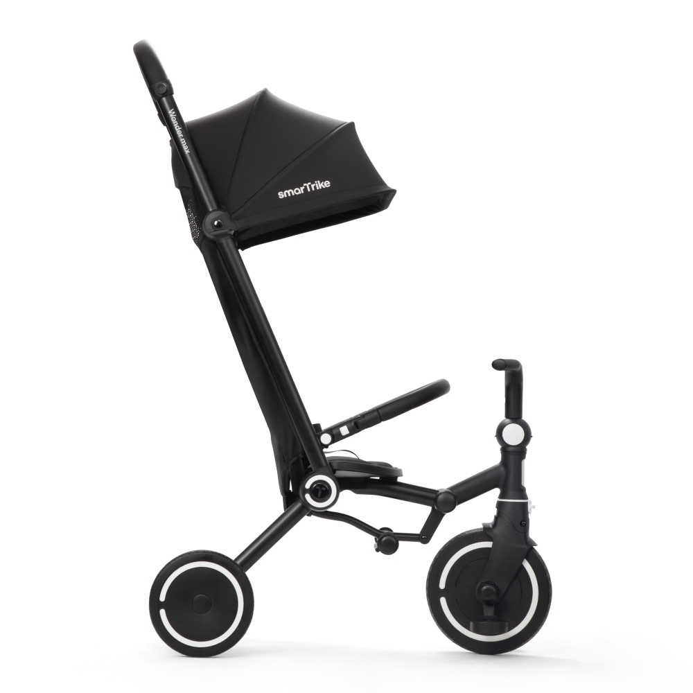 smarTrike Wonder Max - дитяча коляска-велосипед, компактне складання • Jet Black smarTrike Wonder Max - дитяча коляска-велосипед, компактне складання • Jet Black