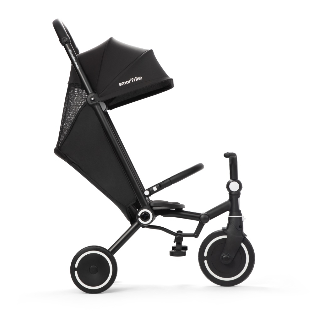smarTrike Wonder Max - дитяча коляска-велосипед, компактне складання • Jet Black smarTrike Wonder Max - дитяча коляска-велосипед, компактне складання • Jet Black
