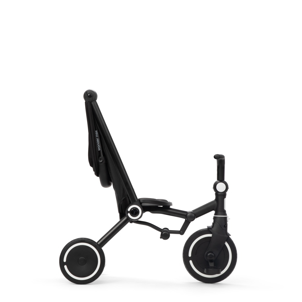 smarTrike Wonder Max - дитяча коляска-велосипед, компактне складання • Jet Black smarTrike Wonder Max - дитяча коляска-велосипед, компактне складання • Jet Black