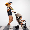smarTrike Wonder Max - дитяча коляска-велосипед, компактне складання • Stone Beige