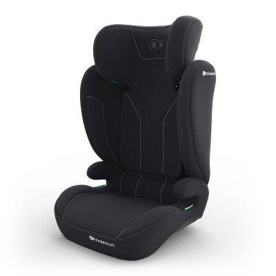Kinderkraft i-Spark 2 Plus i-Size - дитяче автокрісло (від 3.5 до 12 років / 100 - 150 см) • Black (KCISPA02BLKPL00)
