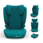 Kinderkraft i-Spark 2 Plus i-Size - детское автокресло (от 3.5 до 12 лет / 100 - 150 см) • Green (KCISPA02GREPL00)