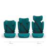 Kinderkraft i-Spark 2 Plus i-Size - детское автокресло (от 3.5 до 12 лет / 100 - 150 см) • Green (KCISPA02GREPL00)