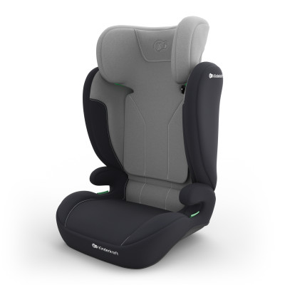 Kinderkraft i-Spark 2 Plus i-Size - дитяче автокрісло (від 3.5 до 12 років / 100 - 150 см) • Grey (KCISPA02GRYPL00)