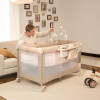  Kinderkraft Leody UP - дитяче дорожнє ліжечко 2в1 з легким складанням • Grey (KCLEODUPGRY0000)