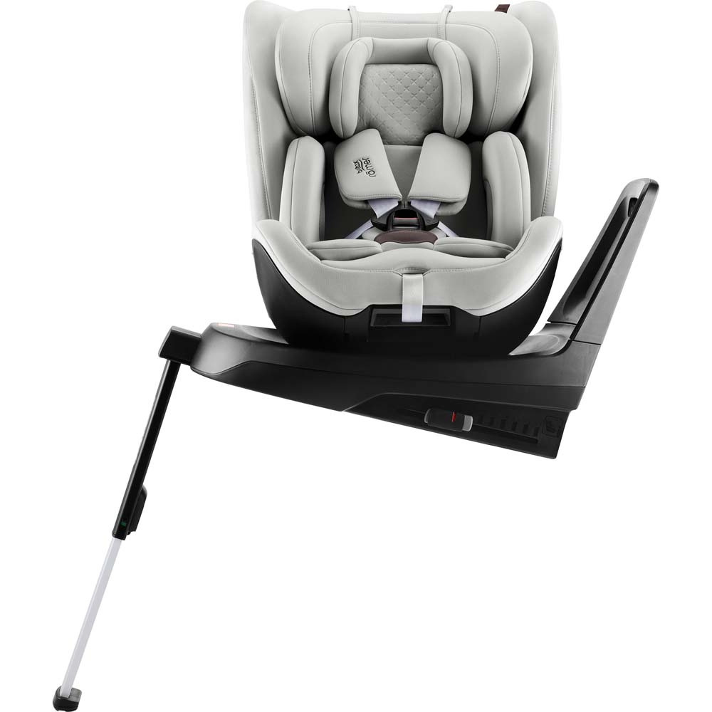 Britax Romer Swivel-Grow Max Air - поворотное детское автокресло с активной вентиляцией (0 - 7 лет / 40 - 125 см), крепление ISOFIX • Linen Grey