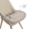 Kinderkraft Fini Up - стільчик для годування, шезлонг, дитячий стільчик до 20 кг • Beige (KHFINIUPBEG0000)