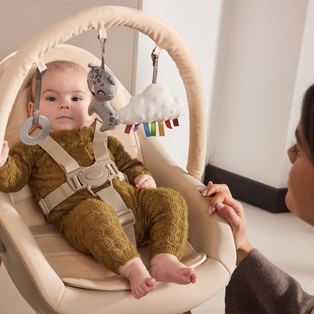 Kinderkraft Fini Up - стільчик для годування, шезлонг, дитячий стільчик до 20 кг • Beige (KHFINIUPBEG0000) Kinderkraft Fini Up - стільчик для годування, шезлонг, дитячий стільчик до 20 кг • Beige (KHFINIUPBEG0000)