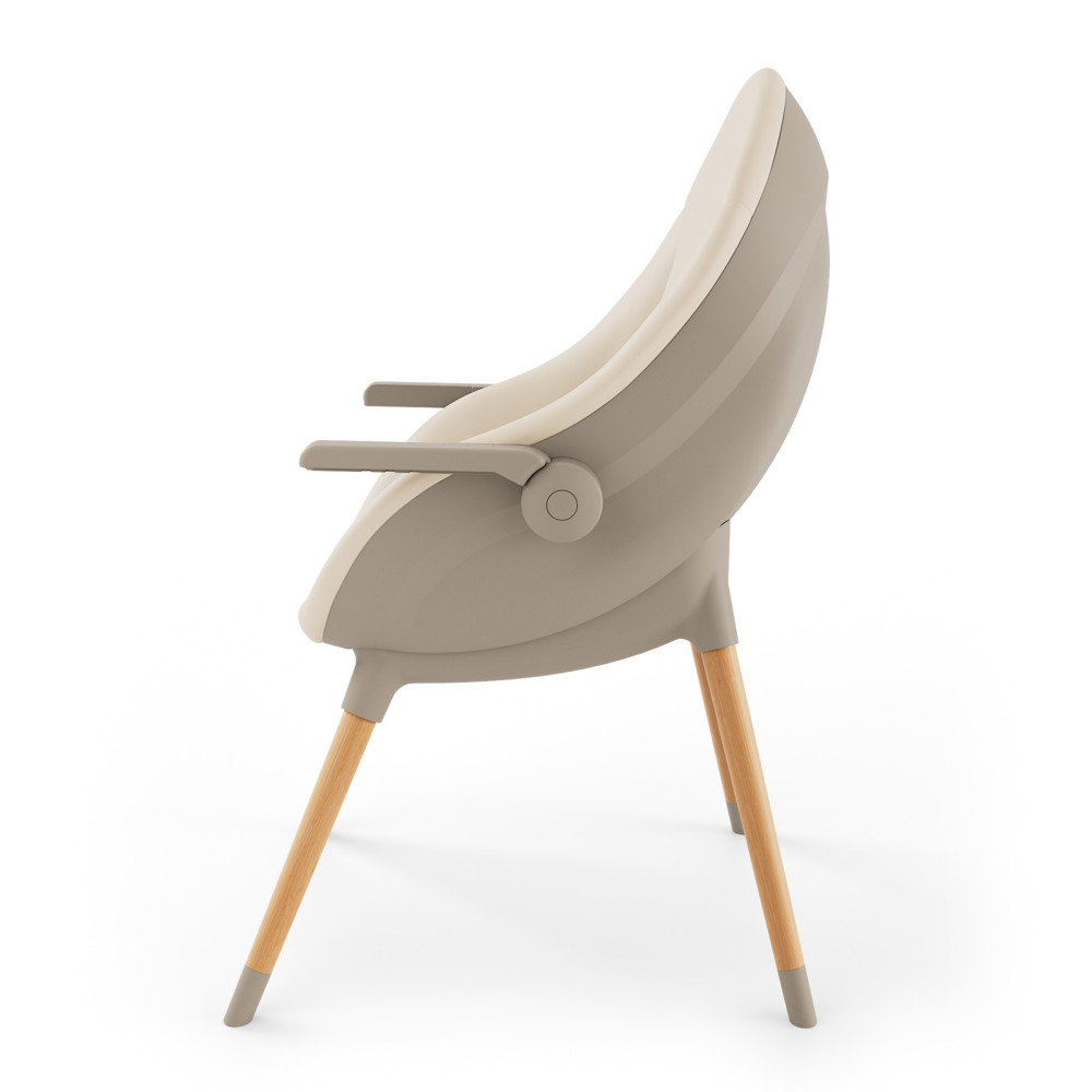 Kinderkraft Fini Up - стільчик для годування, шезлонг, дитячий стільчик до 20 кг • Beige (KHFINIUPBEG0000) Kinderkraft Fini Up - стільчик для годування, шезлонг, дитячий стільчик до 20 кг • Beige (KHFINIUPBEG0000)
