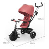 Kinderkraft Aston 2 Plus - дитячий триколісний велосипед із батьківською ручкою 6в1, поворотне сидіння • Pink (KRASTO02PNKPL00)