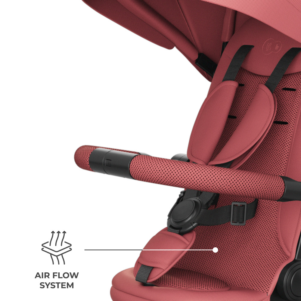 Kinderkraft Aston 2 Plus - дитячий триколісний велосипед із батьківською ручкою 6в1, поворотне сидіння • Pink (KRASTO02PNKPL00)