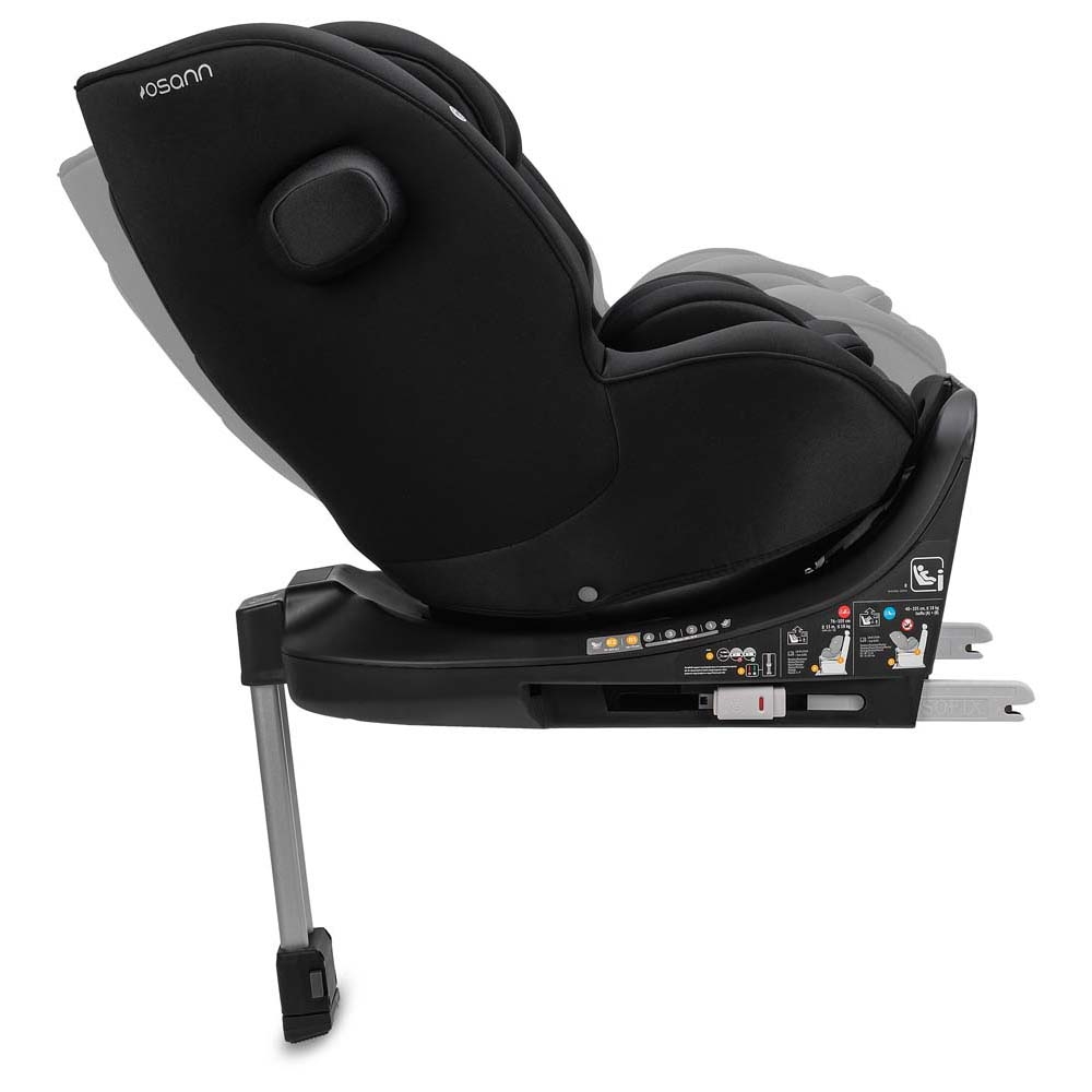 Osann One360 SL mini i-Size - дитяче автокрісло (0-4 років / 40 - 105 см / до 18 кг) • All Black Osann One360 SL mini i-Size - дитяче автокрісло (0-4 років / 40 - 105 см / до 18 кг) • All Black