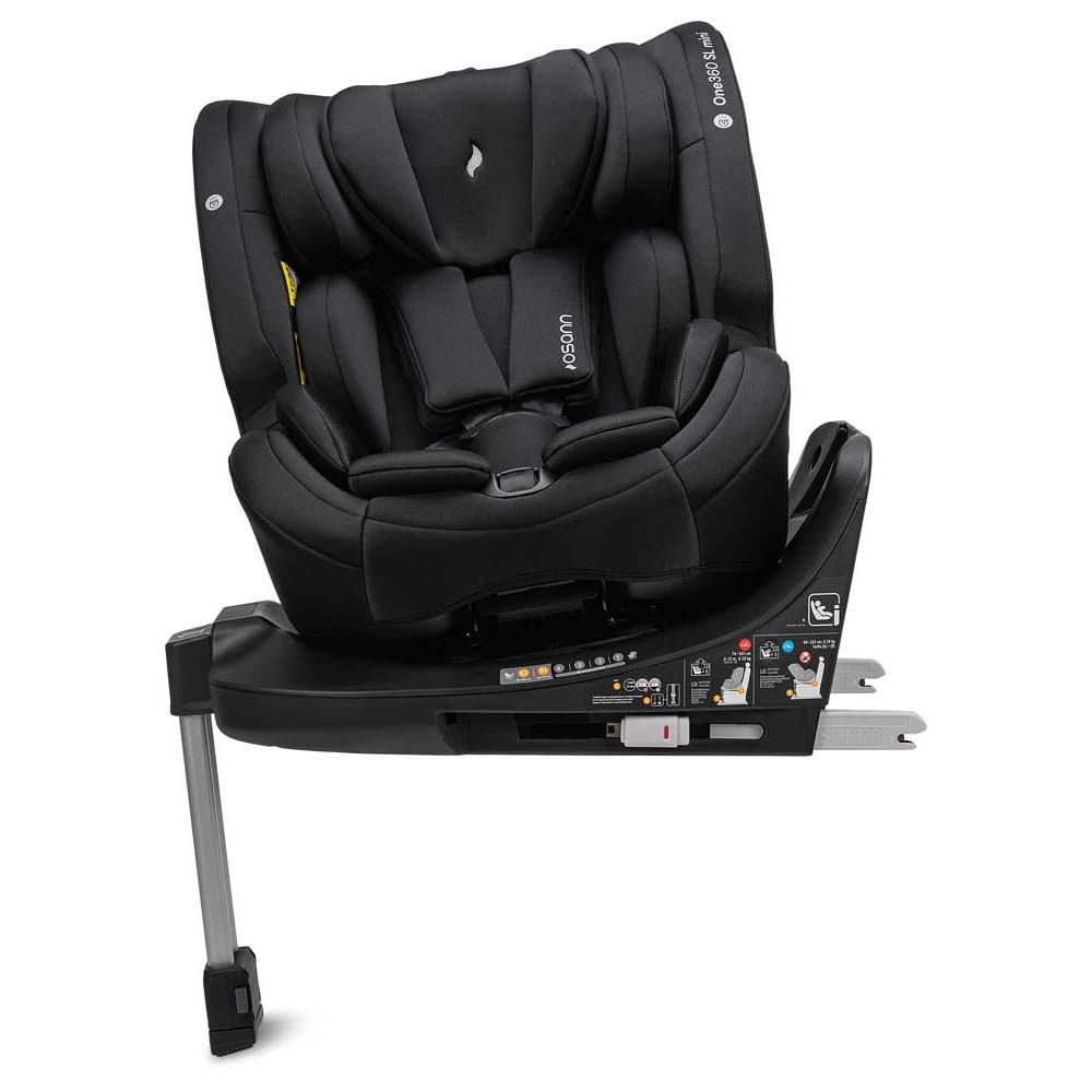 Osann One360 SL mini i-Size - дитяче автокрісло (0-4 років / 40 - 105 см / до 18 кг) • All Black Osann One360 SL mini i-Size - дитяче автокрісло (0-4 років / 40 - 105 см / до 18 кг) • All Black